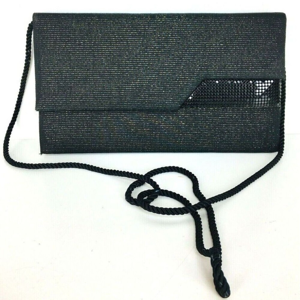 Vintage 70s Whiting & Davis "SAMPLE Not For Resale" Mesh Crossbody Handbag Purse